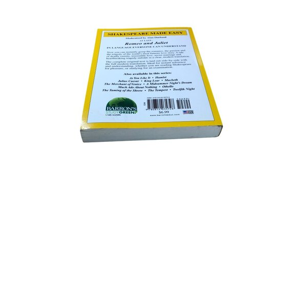 Shakespeare Made Easy Romeo & Juliet Modern English Side-By-Side Full Original - Picture 3 of 9